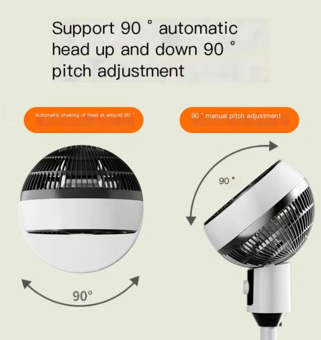 Camel Air Circulation Fan - Silent High-Power Floor Fan