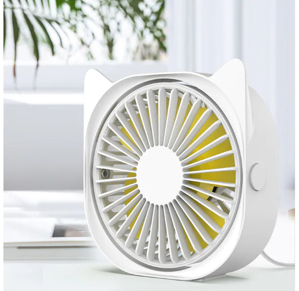 Cat Ear Creative Mini Fan (Single Item)