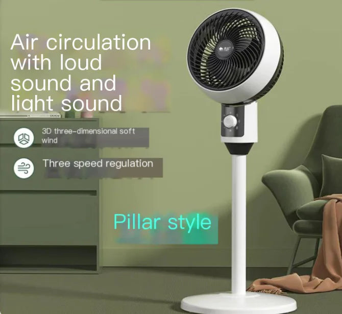 Camel Air Circulation Fan - Silent High-Power Floor Fan